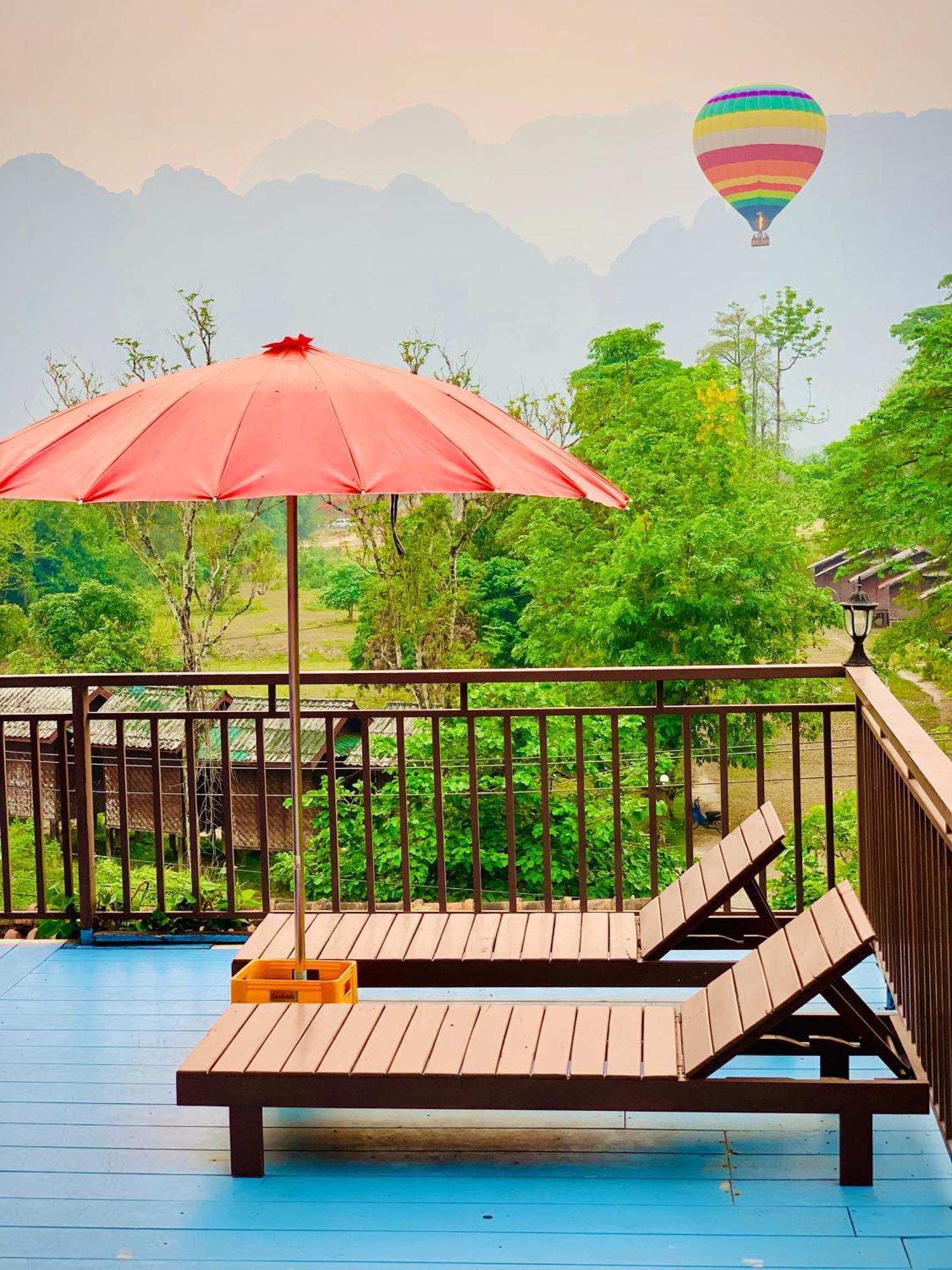 Happy Riverview Hotel Vang Vieng Εξωτερικό φωτογραφία